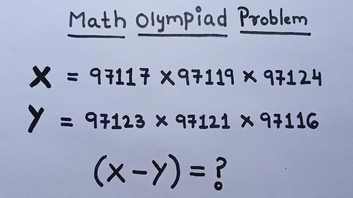 A Beautiful Math Olympiad Problem | VIJAY Maths