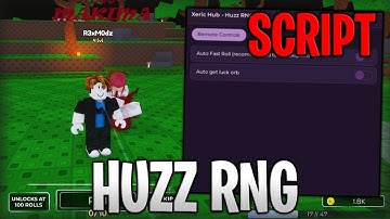 [⚔️EVENT] Huzz Rng Best Script Auto Fast Roll & Auto Collect Lucky Orbs Roblox 2025