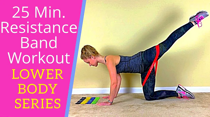 25 Min. Lower Body Resistance Band Home Workout-Tighten & Tone Strong Lean Legs