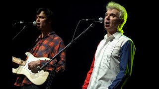 Dirty Projectors &amp; David Byrne rehearsing for Dark Was The Night (2009)