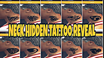NBA2K20 MOBILE - Hidden Neck Tattoo Reveal | Using Gameguardian