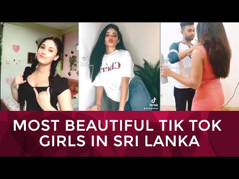 SL TikTok Videos | Most Beautiful TikTok girls in Sri Lanka