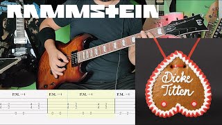 Rammstein - Dicke Titten Guitar Cover Tab