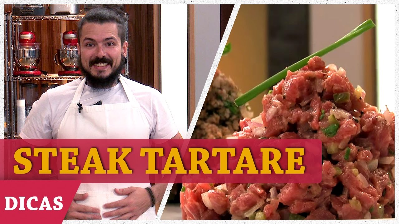 APRENDA A FAZER KIBE CRU E STEAK TARTARE  com ALUÍSIO | DICAS MASTERCHEF | MasterChef Brasil