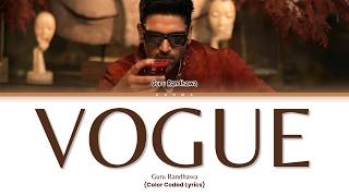 Guru Randhawa (वोग) 'VOGUE' (Rom_Eng_Lyrics)