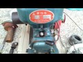 日本製 発動機 「かつら H3」（分解整備）Made in Japan Oil engine 「KATURA H3」(Overhaul)