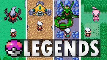 Pokémon Emerald - All Legendary Pokémon Locations (GBA)