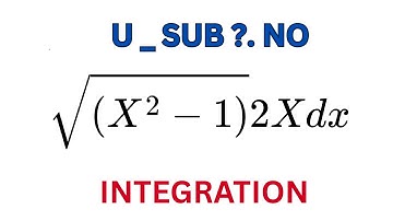 Integration by u-Substitution Made Easy | Step-by-Step Tutorial
