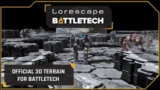 Lorescape BattleTech - Official 3D Hex-Terrain for BattleTech | Announcement Trailer screenshot 4