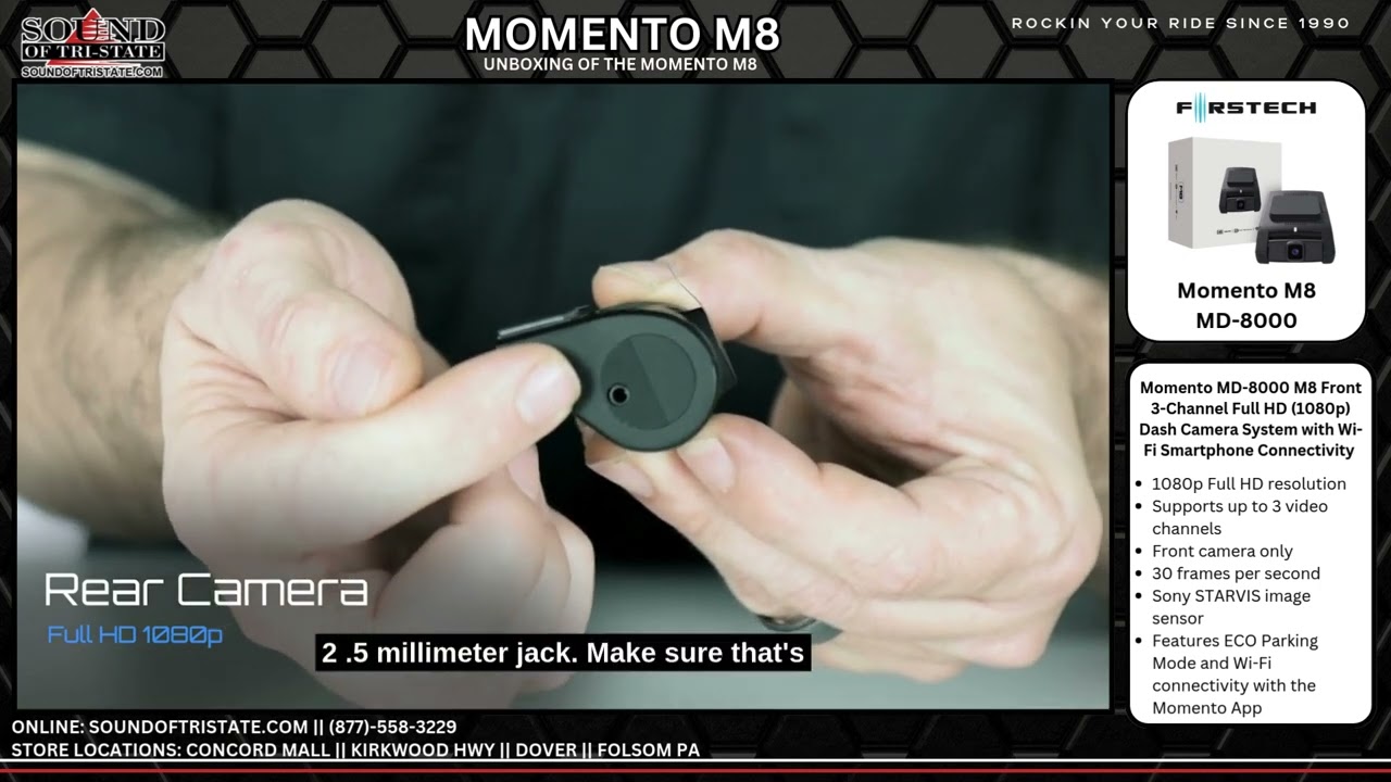 Momento M8 Dash Camera | Official Unboxing Video