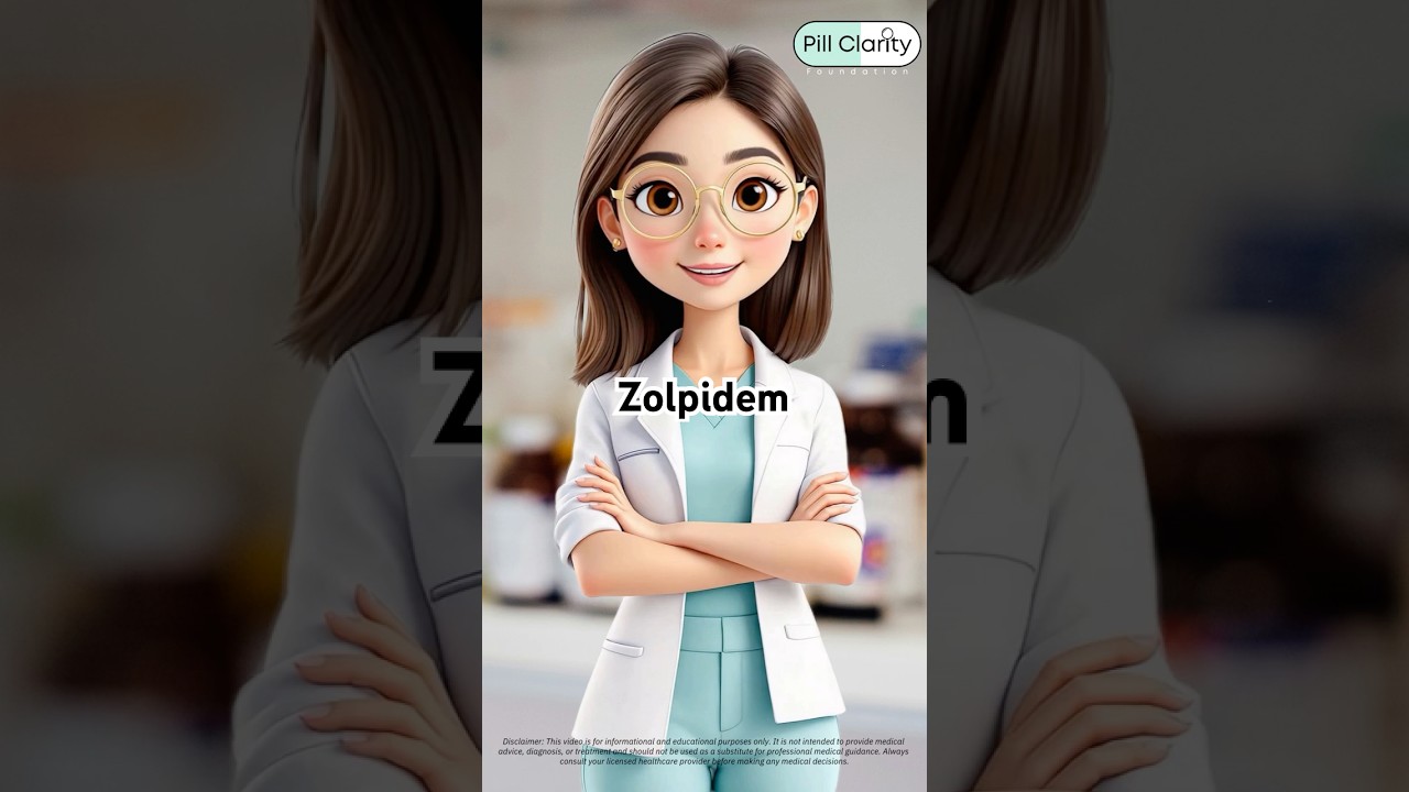 Zolpidem with Dr. Clara Tee 💊
