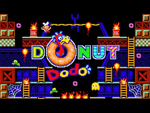 Donut Dodo - arcade game - Launch Trailer
