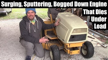 Restoring the power to a 30 year old Cub Cadet Riding Mower. The 1440 is one hell of a minitractor.