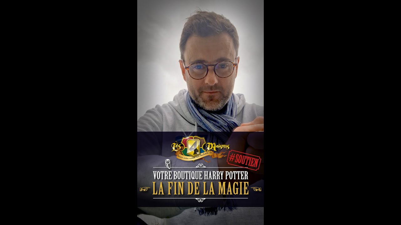 SONNETTE D’ALARME: et si la magie s’éteignait vraiment dans la boutique Harry Potter Les 4 Maisons?