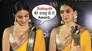 Kiara Advani And Sidharth Malhotra Won The Award For Shershaah Movie | DPIFF Awards 2022