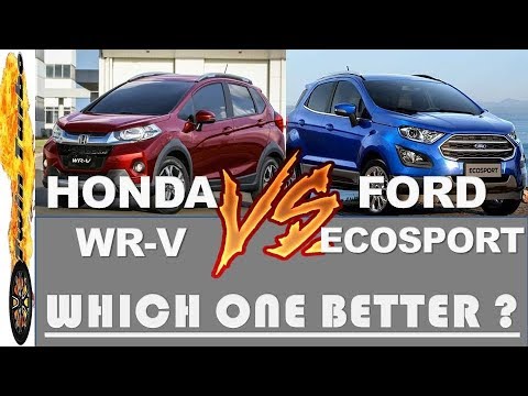 Ford Ecosport Vs Honda Wrv Which Is Better Ecosport Wrv Comparison
