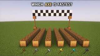 which AXE is fastest