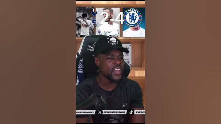 Spursy 3-4 Chelsea | @ExpressionsOozing reacts 😂😂😂