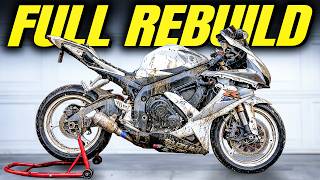 FULL BUILD // I Turned this ABUSED 2008 GSXR600 into a DREAM BIKE