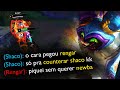 ELE PEGOU RENGAR PRA COUNTERAR SHACO E NÃO AGUENTOU A PRESSÃO 🤣🤣🤣