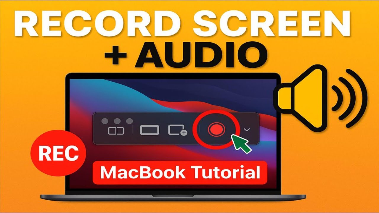 HOW TO SCREEN RECORD ON YOUR MACBOOK WITH AUDIO