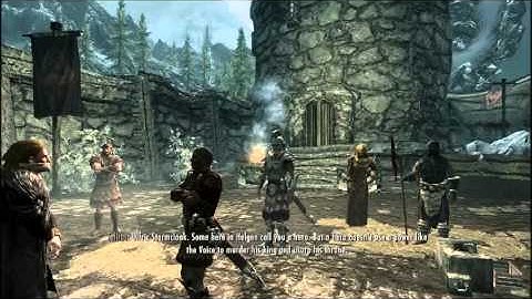 The Elder Scrolls V: Skyrim | Argonian Assassin Playthrough | Part 1