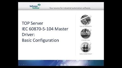 IEC 60870-5-104 Master Driver Configuration