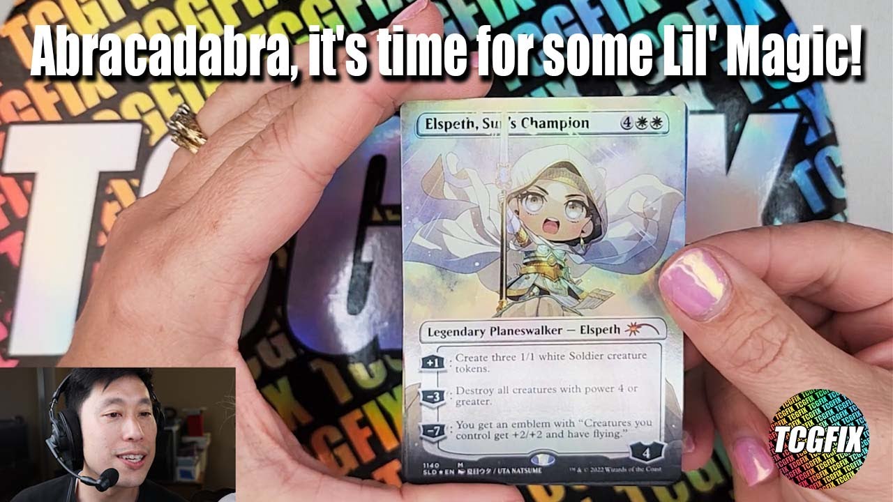 Unboxing Magic the Gathering Secret Lair: Li'L'er Walkers