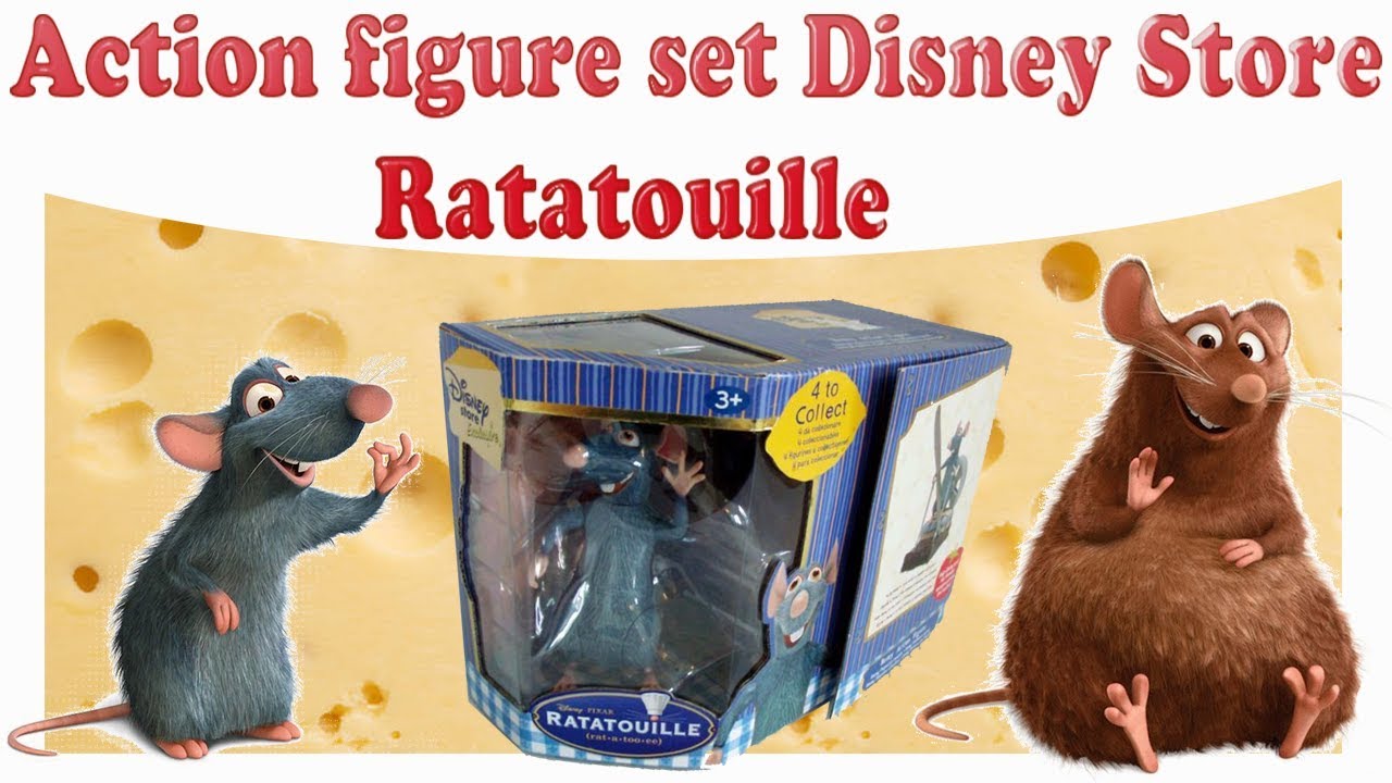194 - Disney Store Ratatouille Action Figures Set (2007)