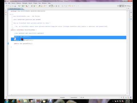 Can an Interface have private method in Java