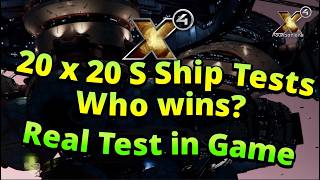 20x20 Ship[ Tests in X4 Foundations the fast, quick and easy way tutorial