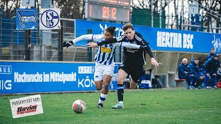 Hertha BSC U19 vs. FC Schalke 04 U19 | Viertelfinale | DFB-Pokal der Junioren 2023/2024
