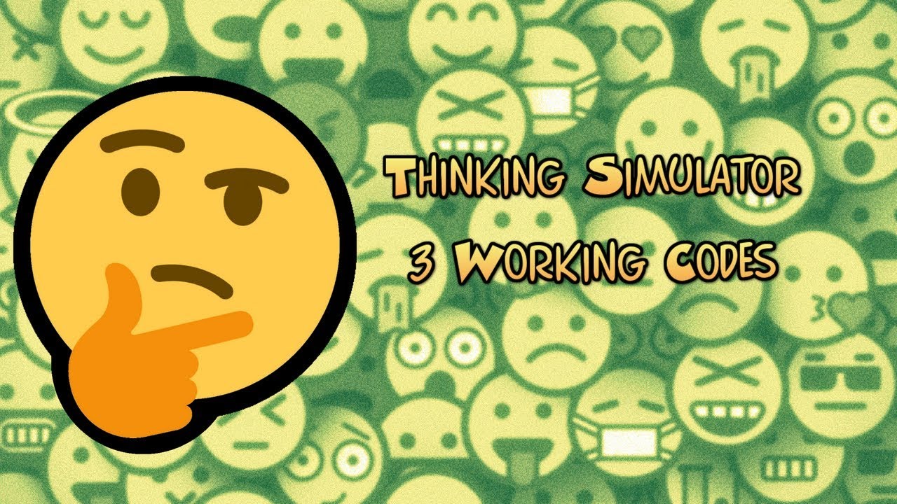 Roblox L Thinking Simulator L 3 Working Codes - codes for thinking simulator in roblox