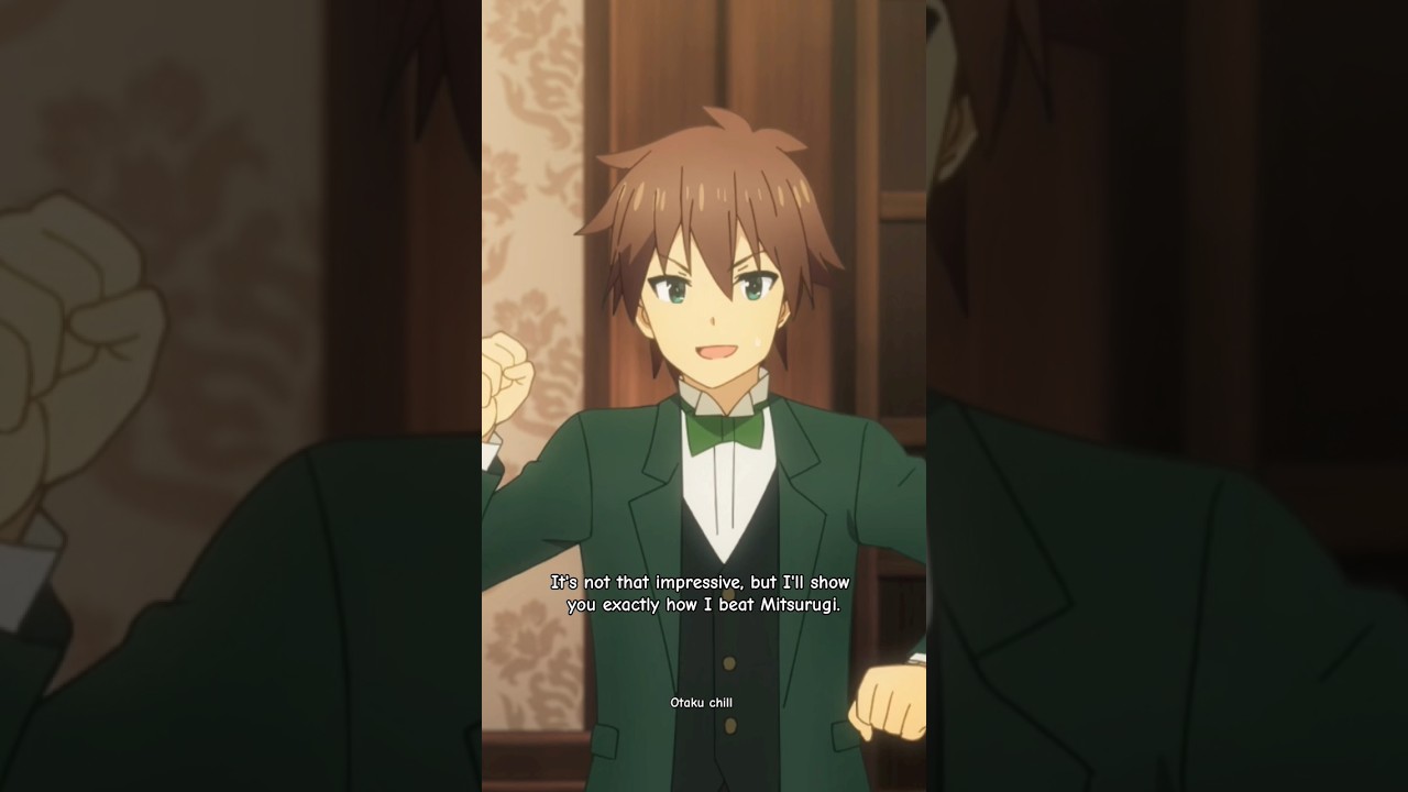 "Kazuma the god of steal magic is here 🤣😂" Kazuma edit -[ Konosuba S3 ep 2 ]