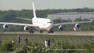 French Air Force Airbus A340 [F-RAJB] @ Hamburg Airport
