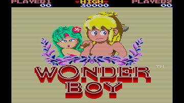 Wonder Boy - 1986 - Sega - Escape - Arcade Game