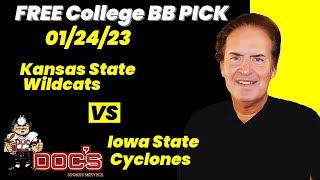 College Basketball Pick - Kansas State vs Iowa State Prediction, 1/24/2023 Free Best Bets & Odds