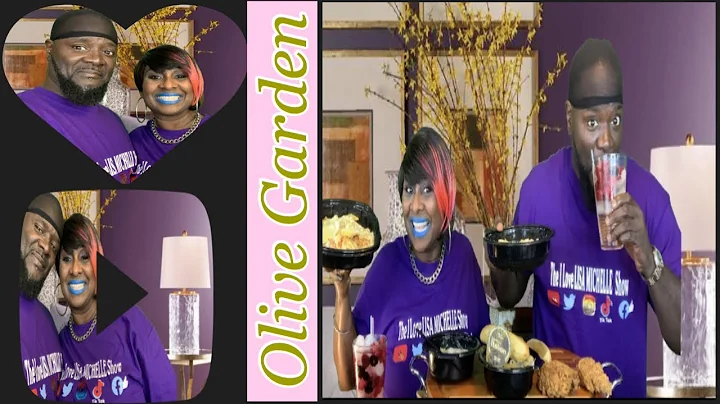 SOUP, BREADSTICKS, PASTA & FRIED CHICKEN | OLIVE GARDEN MUKBANG | Eating Show