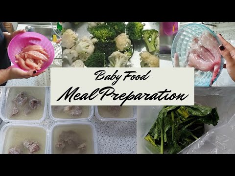 Baby Food Meal Preparation (Προετοιμασία φαγητού για το Μωρό) | Nancy Stergiou
