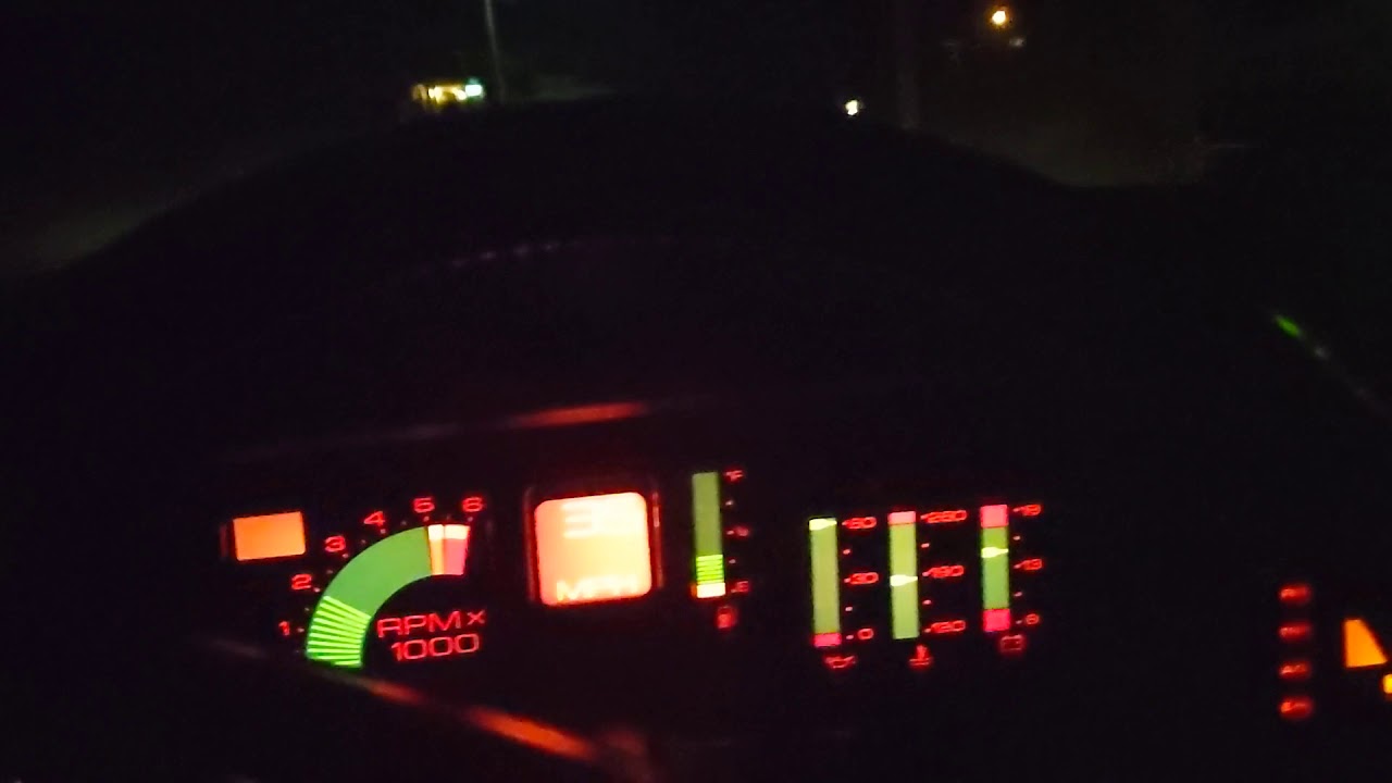 Digital Dash Pontiac Trans Am GTA 1988 YouTube