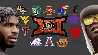 COLORADO BIG12 PROJECTED RANKING! #coachprime #deionsanders #buffs #coloradofootball #skobuffs