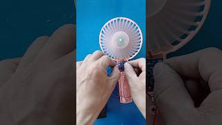 Replace the mini fan motor so it runs as powerful as a storm.