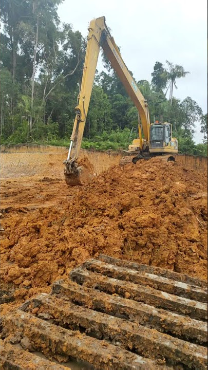 kuli pacul komatsu estafet soil #Shorts