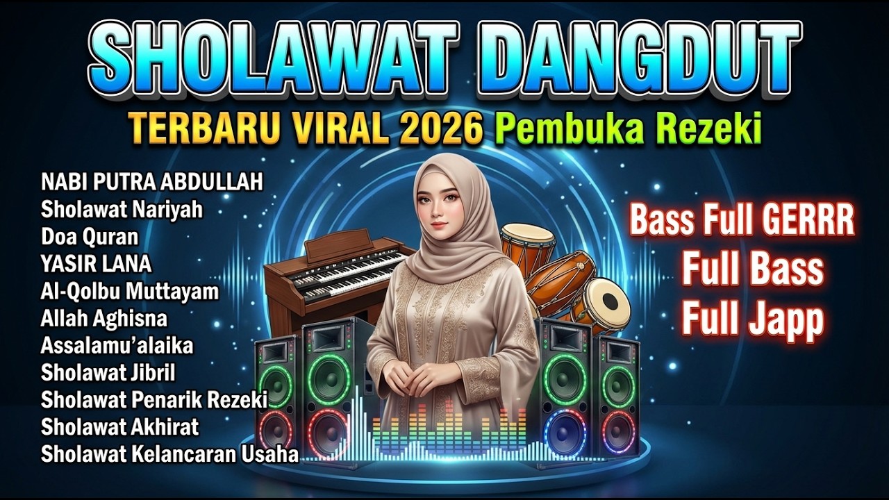 Lantunan Sholawat Nabi Pembawa Keberkahan | Membantu Rezeki Mengalir Lebih Tenang