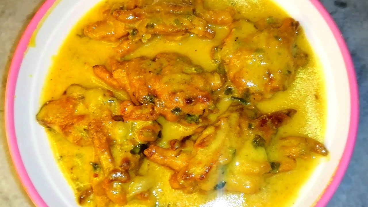 کڑی پکوڑے بنانے کا طریقہ | Soft And Tasty Kari Pakora Recipe |By Kitchen With Zainab 