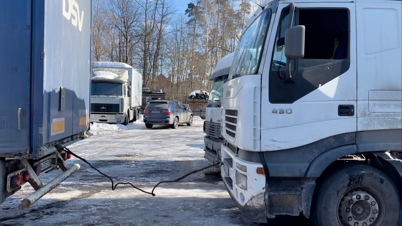 Пробный выезд. Грузовой автомобиль без прицепа.