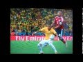 Neymar  back breaker tackle from behind