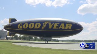 Goodyear Blimp In Town For Suclemson Game