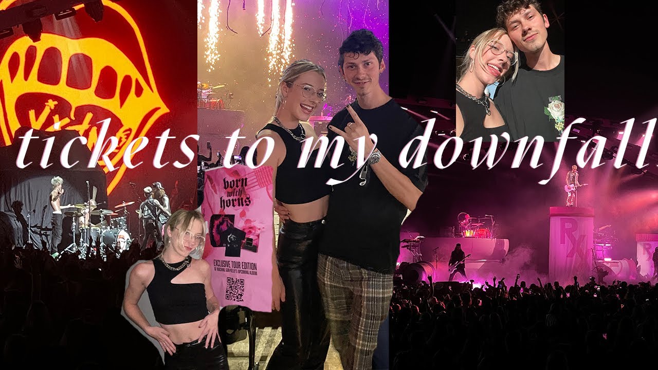 MGK Concert Ft. JXDN | Machine Gun Kelly Tickets to my Downfall at Toyota Music Factory Vlog