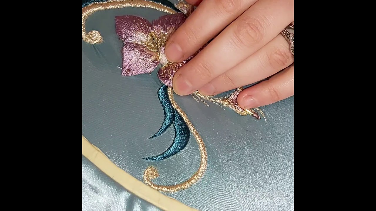 الجزء الثاني من وردة 3D # بالتنبات وبطريقة جد راقية ومبسطة